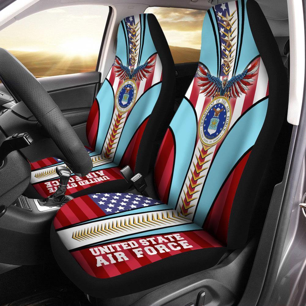 US Air Force Army Custom Car Seat Covers