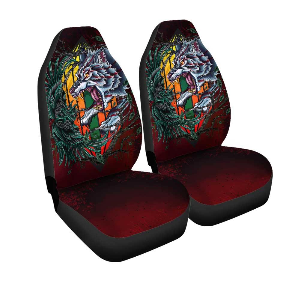 The Wolf And The Crow Car Seat Covers