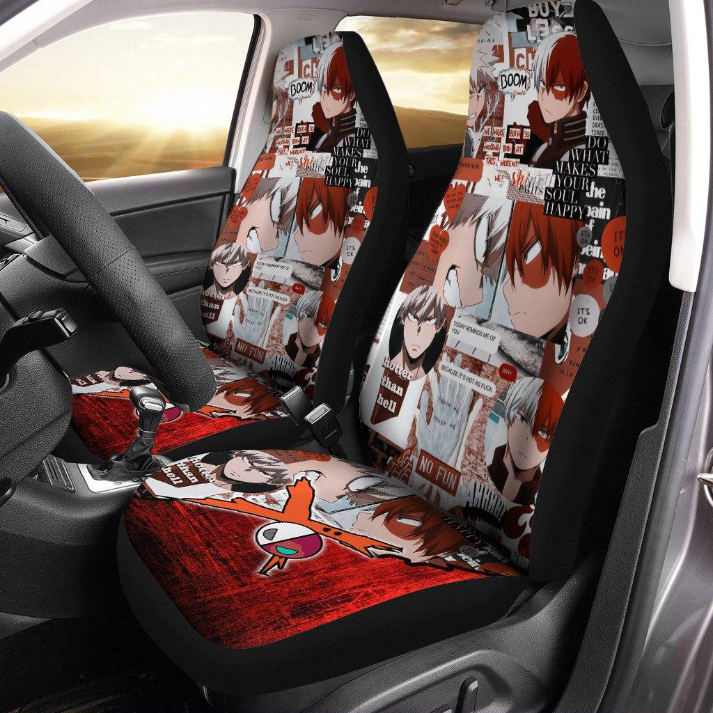 Todoroki x Bakugo Manga Aesthetic Car Seat Covers Anime My Hero Academia