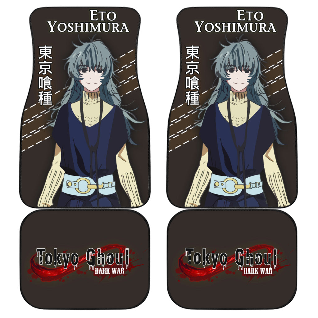 Tokyo Ghoul Car Accessories Anime Car Floor Mats Eto Yoshimura