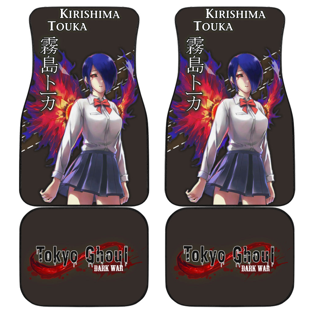 Tokyo Ghoul Car Accessories Anime Car Floor Mats Kirishima Touka