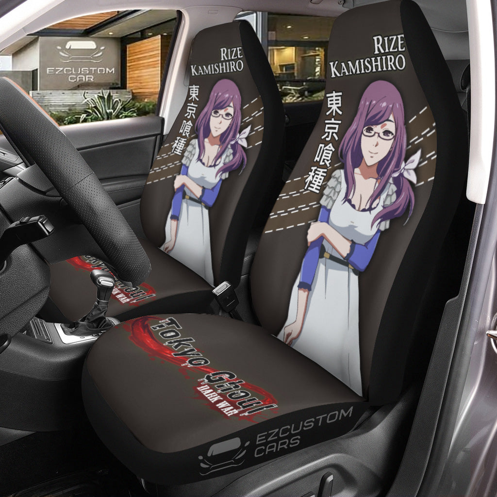 Tokyo Ghoul Car Accessories Anime Car Seat Cover Rize Kamishiro