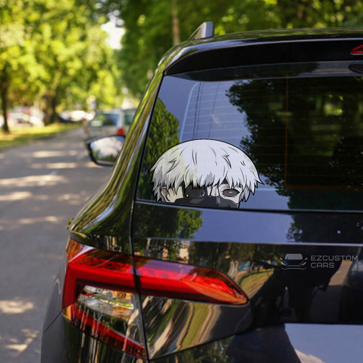 Tokyo Ghoul Car Accessories Anime Car Sticker Ken Kaneki