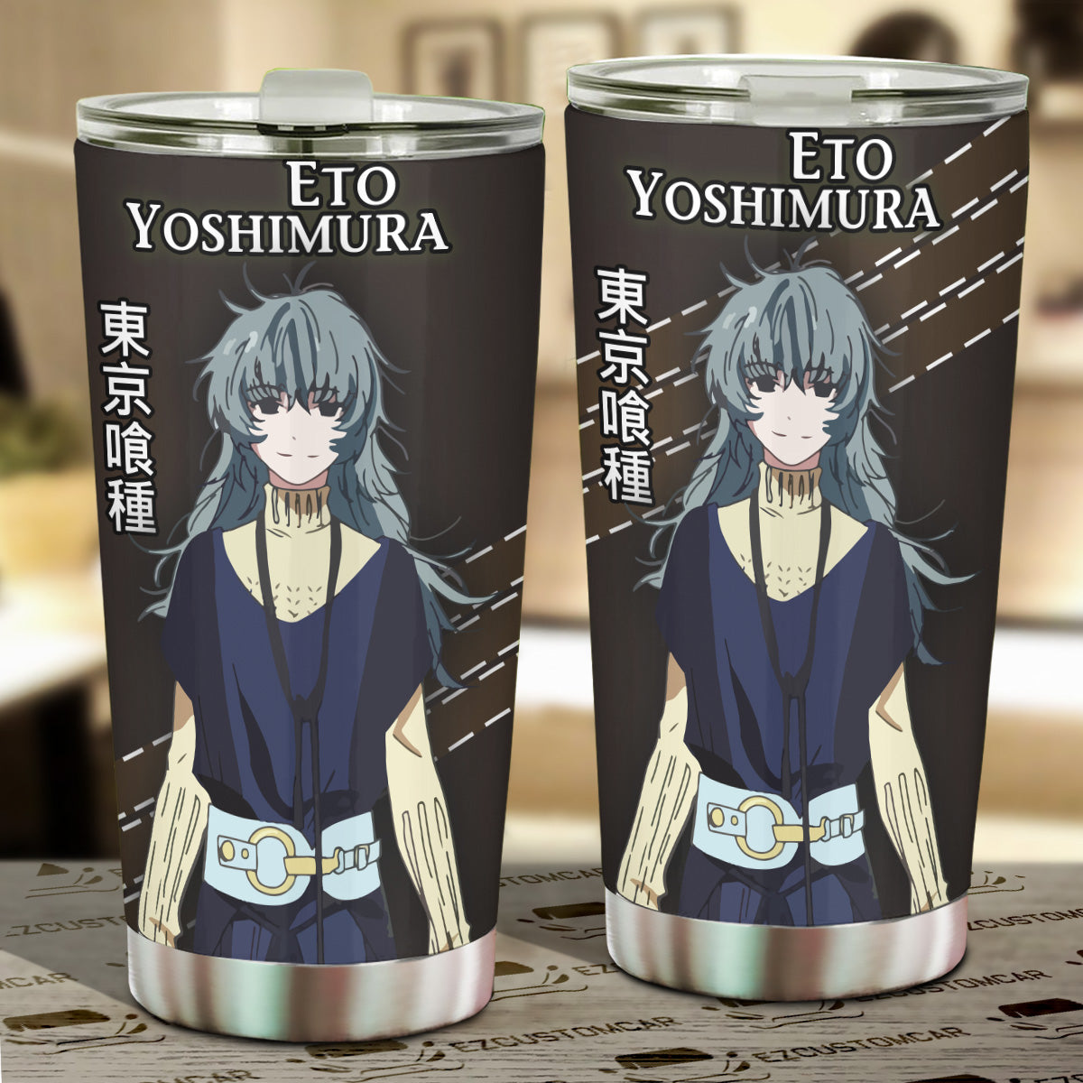 Tokyo Ghoul Car Accessories Anime Car Tumblers Cup Eto Yoshimura