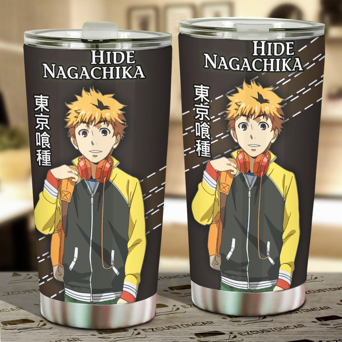 Tokyo Ghoul Car Accessories Anime Car Tumblers Cup Hide Nagachika