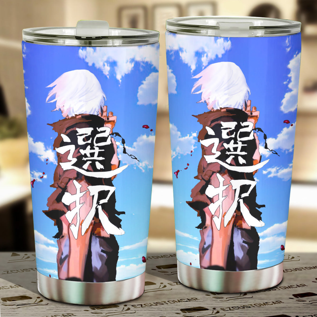 Tokyo Ghoul Car Accessories Anime Car Tumblers Cup Kaneki Ken