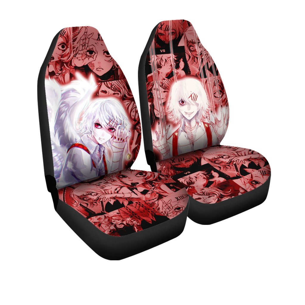 Tokyo Ghoul Car Seat Covers Custom Juuzou Suzuya Character