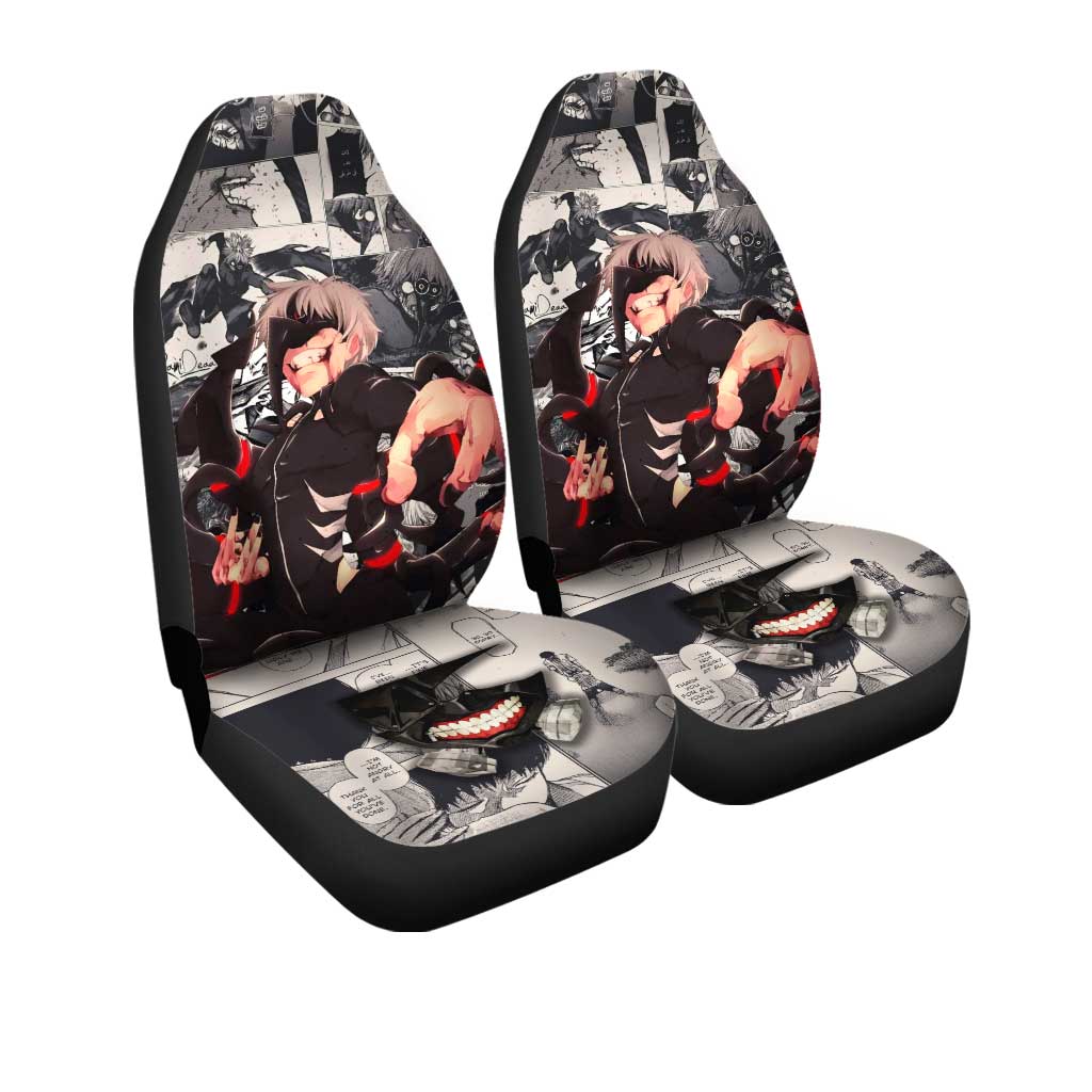 Tokyo Ghoul Ken Kaneki Custom Car Seat Covers