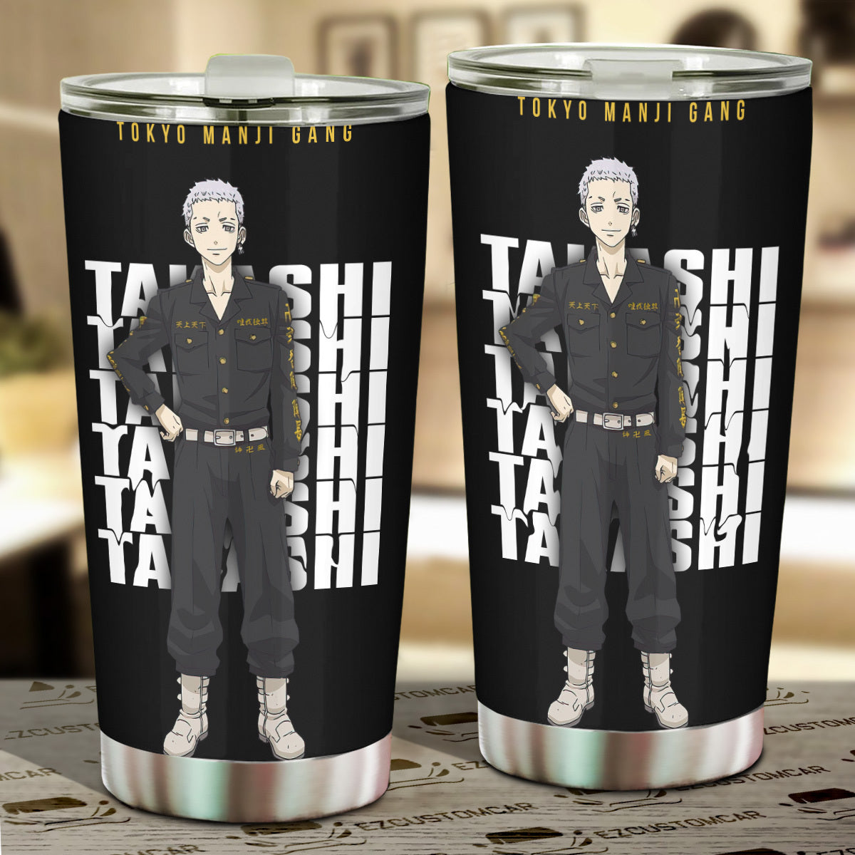 Tokyo Manji Gang Anime Custom Car Tumbler Cup Car Accessories