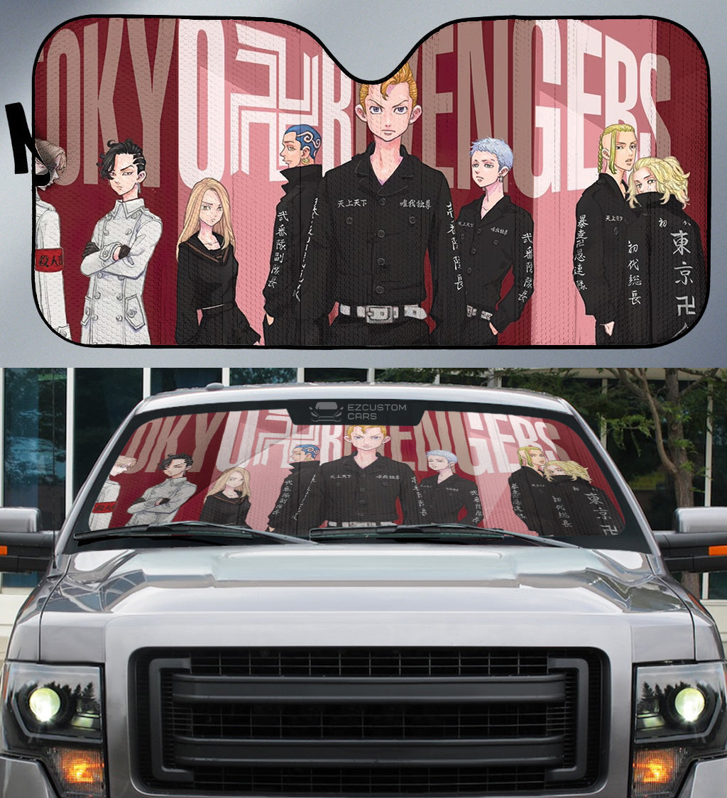 Tokyo Manji Gang Tokyo Revenger Custom Car Sun Shade Car Accessories