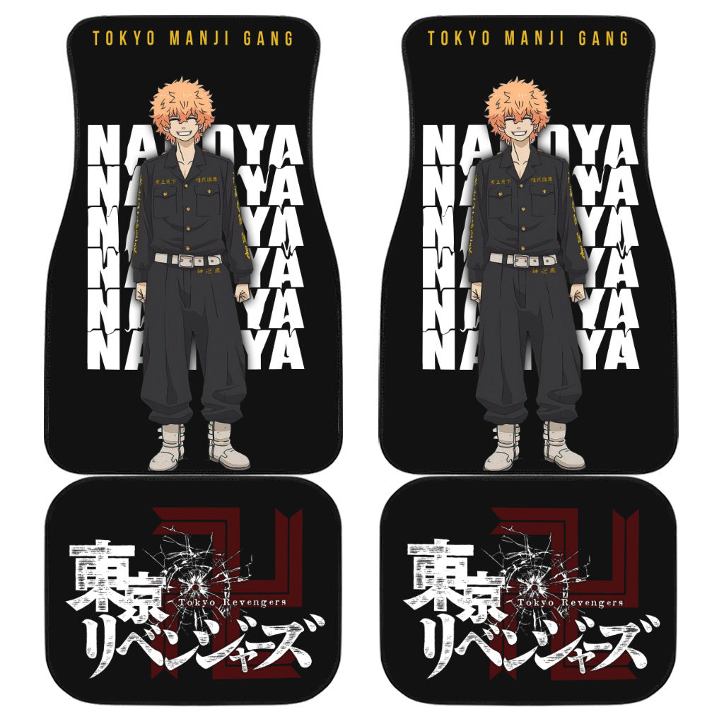 Tokyo Revengers Car Floor Mats Custom Manji Gang Anime Car Accessories