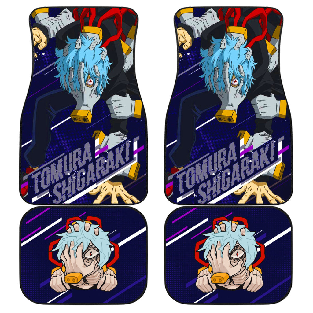 Tomura Shigaraki Car Floor Mats Custom My Hero Academia Anime Car Accessories