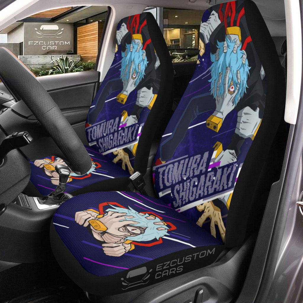 Tomura Shigaraki Car Seat Covers Custom My Hero Academia Anime Car Accessories