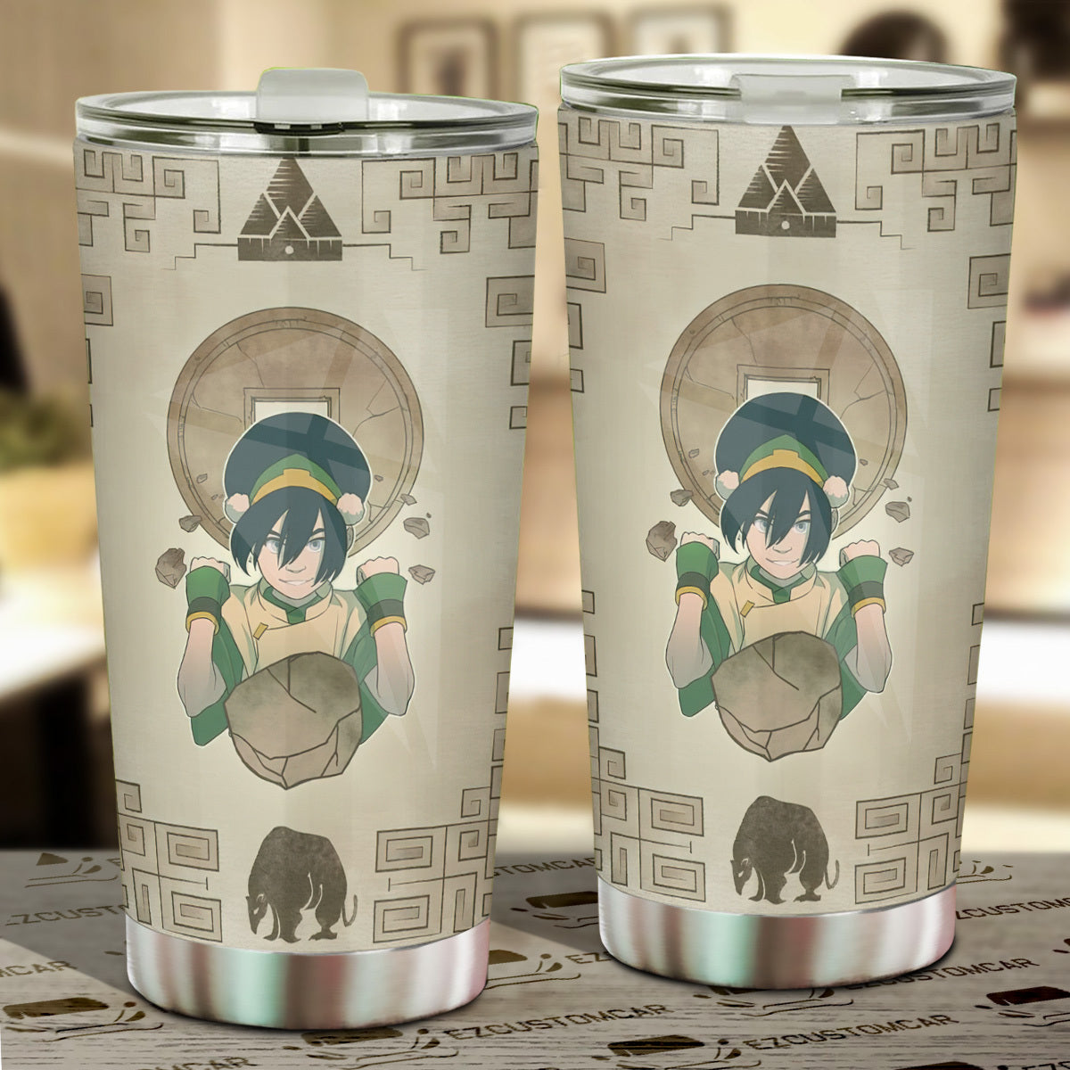 Toph Beifong Avatar Tumbler Anime Cup Car Accessories