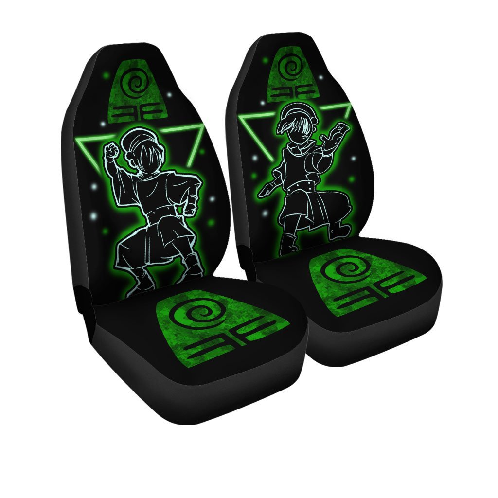 Toph Beifong Car Seat Covers Custom Avatar: The Last Airbender Anime