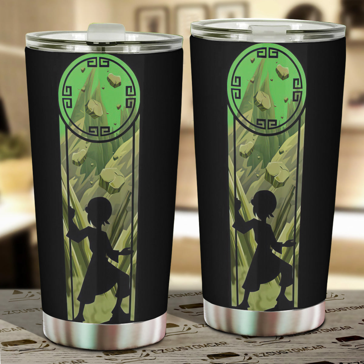 Toph Beifong Car Tumbler Cup Custom Avatar Anime Car Accessories