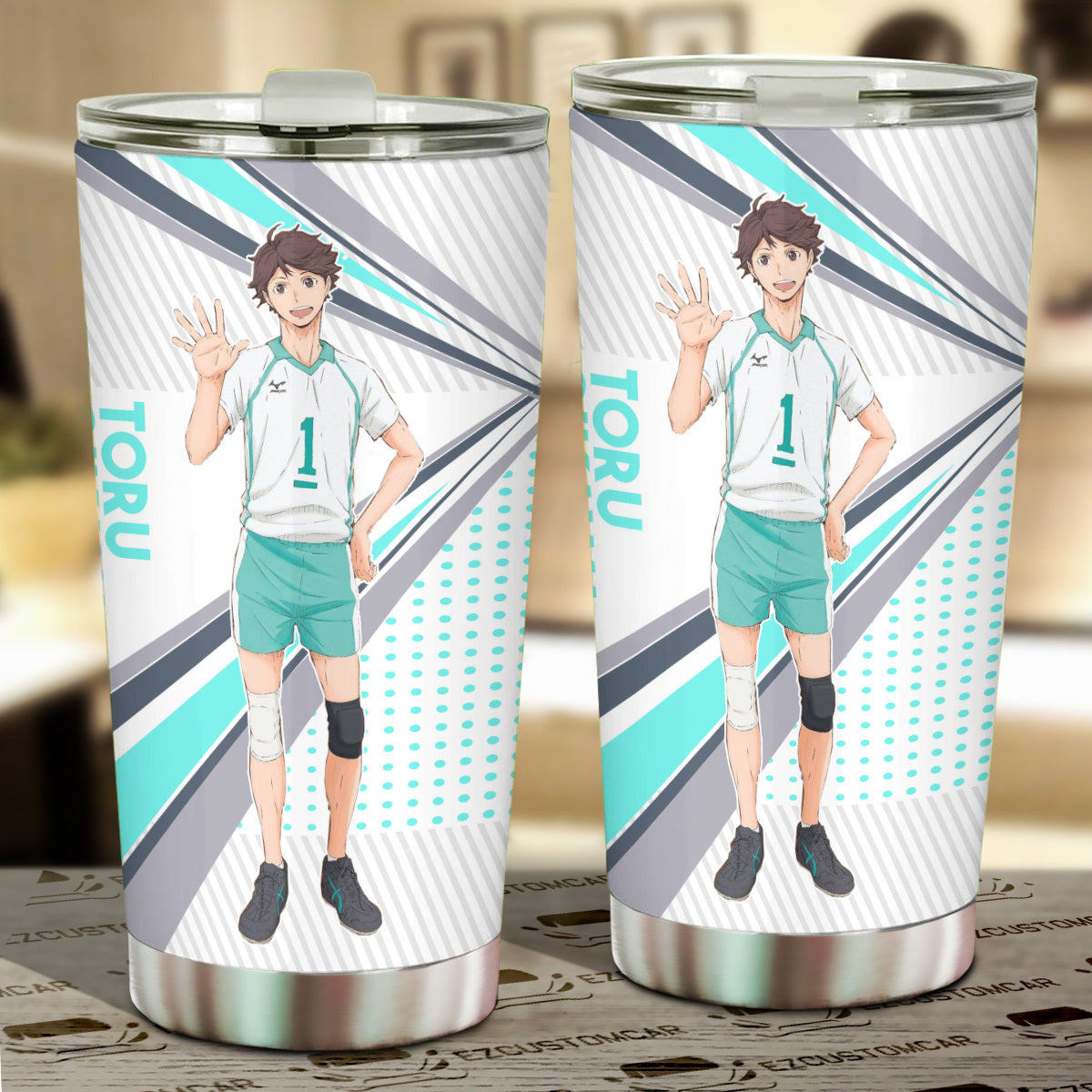 Toru Oikawa Car Tumbler Cup Custom Haikyuu Anime Car Accessories