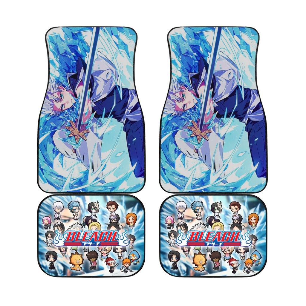 Toshiro Hitsugaya Bleach Anime Custom Car Floor Mats