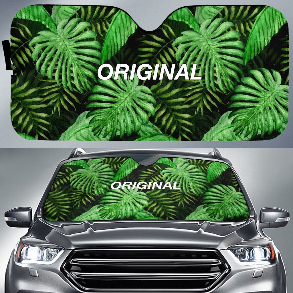 Tropical Original Custom Car Windshield Sun Shade