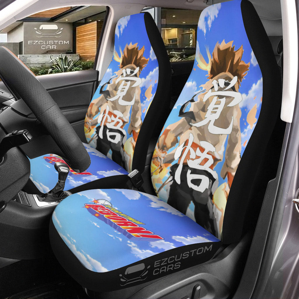 Tsuna Sawada Car Seat Covers Custom Katekyo Hitman Reborn Anime Car Accessories