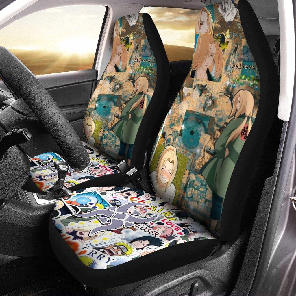 Tsunade Car Seat Covers Naruto Anime Car Accessories