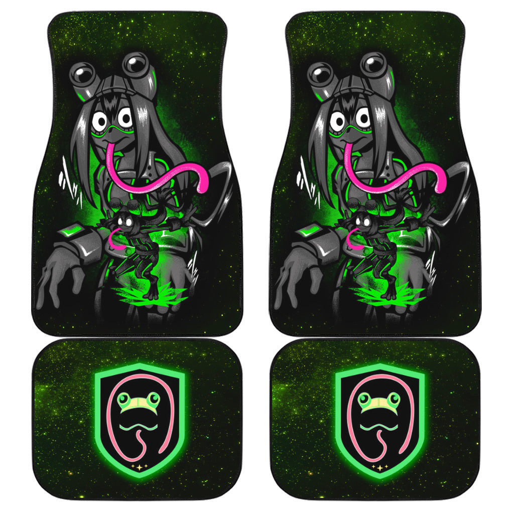 Tsuyu Asui Car Floor Mats My Hero Academia Anime Car Accessories