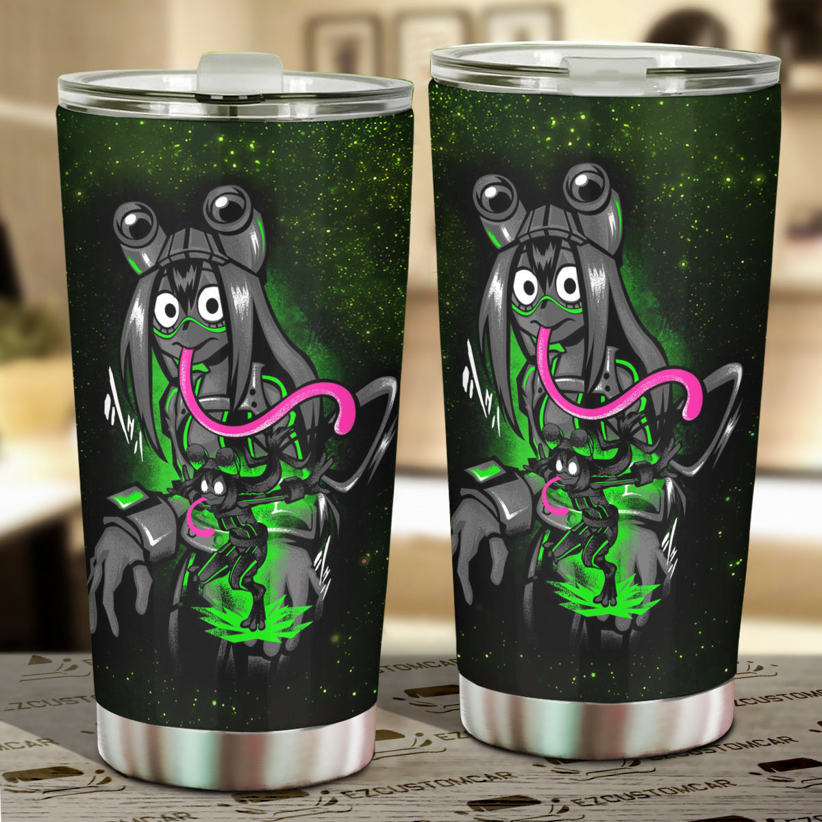 Tsuyu Asui Car Tumbler Cup Cutsom My Hero Academia Anime Car Accessories