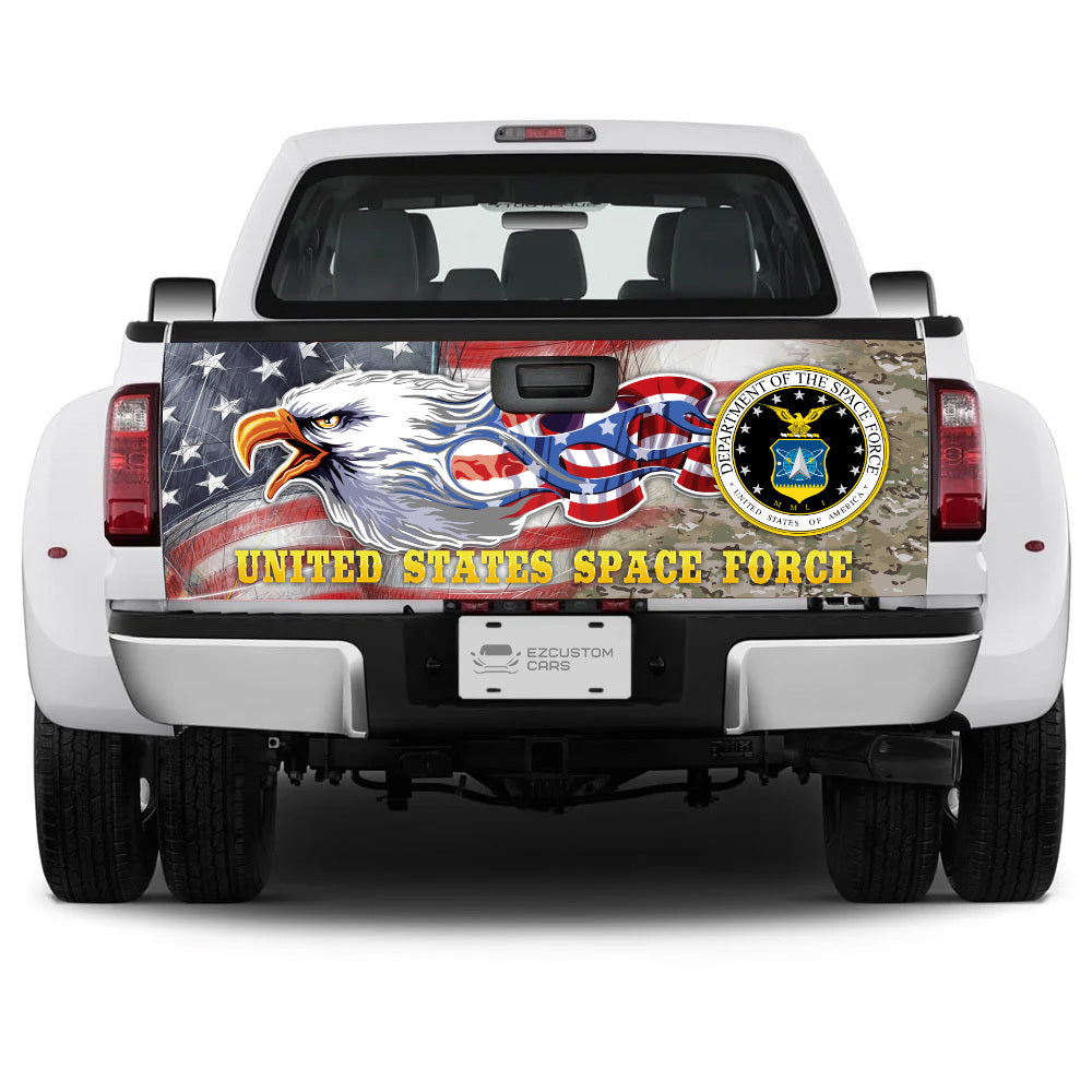 U.S. Space Force Truck Tailgate Decal