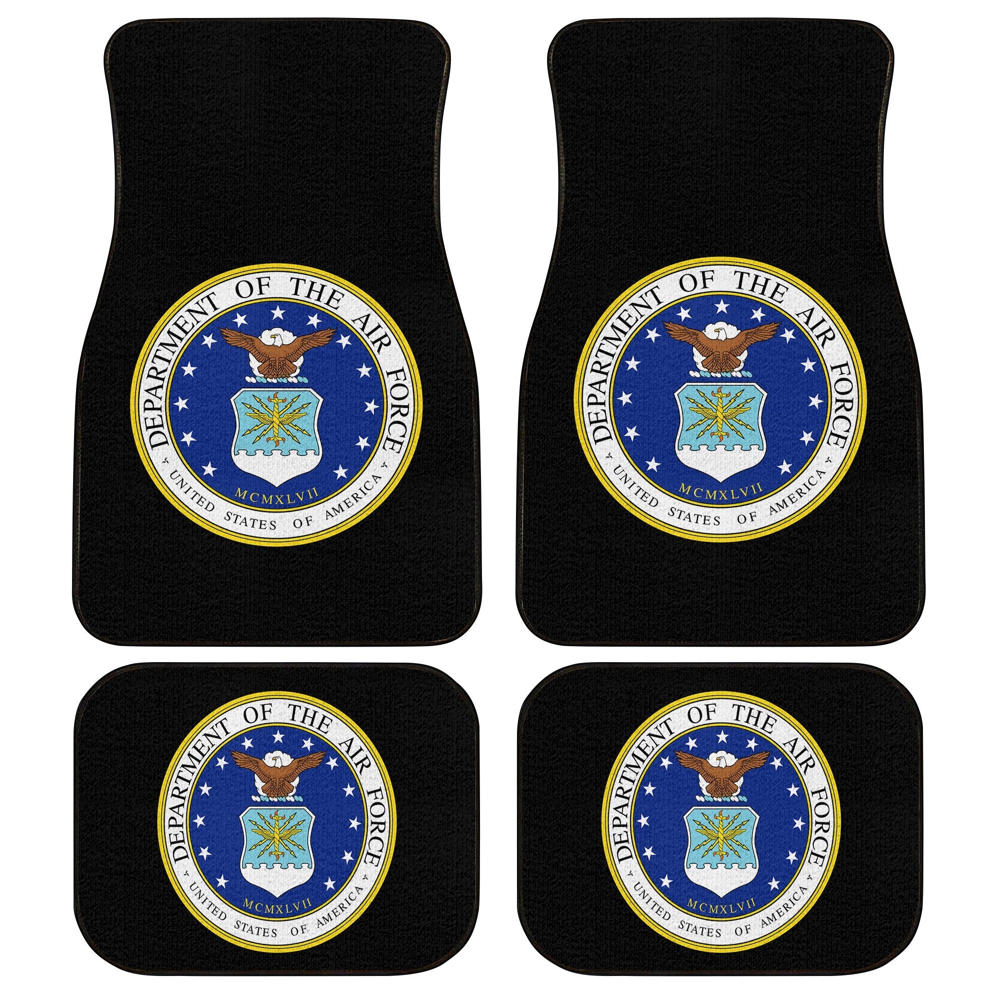 US Air Force Armorial Car Floor Mats