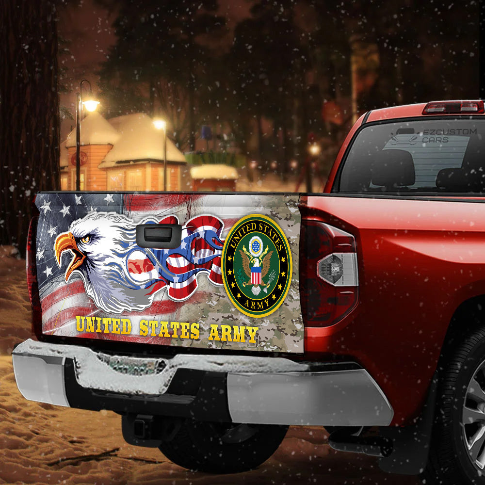 US Army American Truck Tailgate Decal