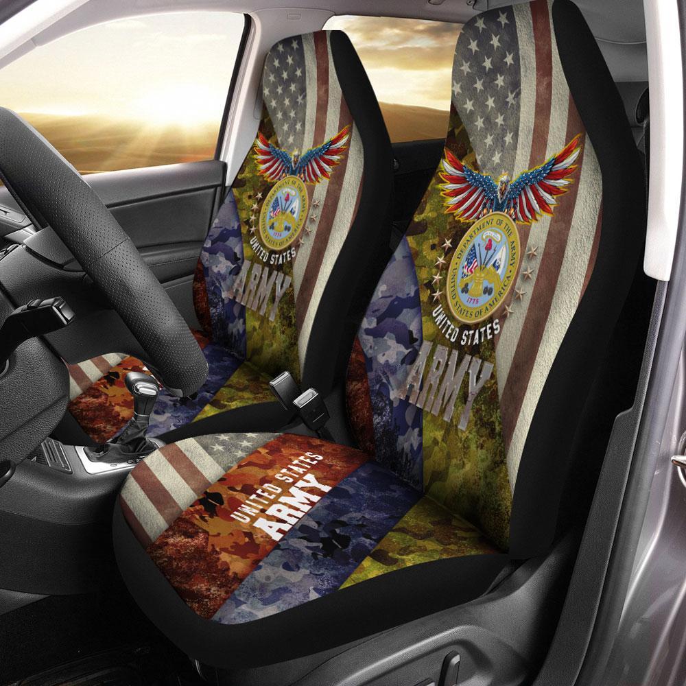 US Army Custom Car Seat Covers