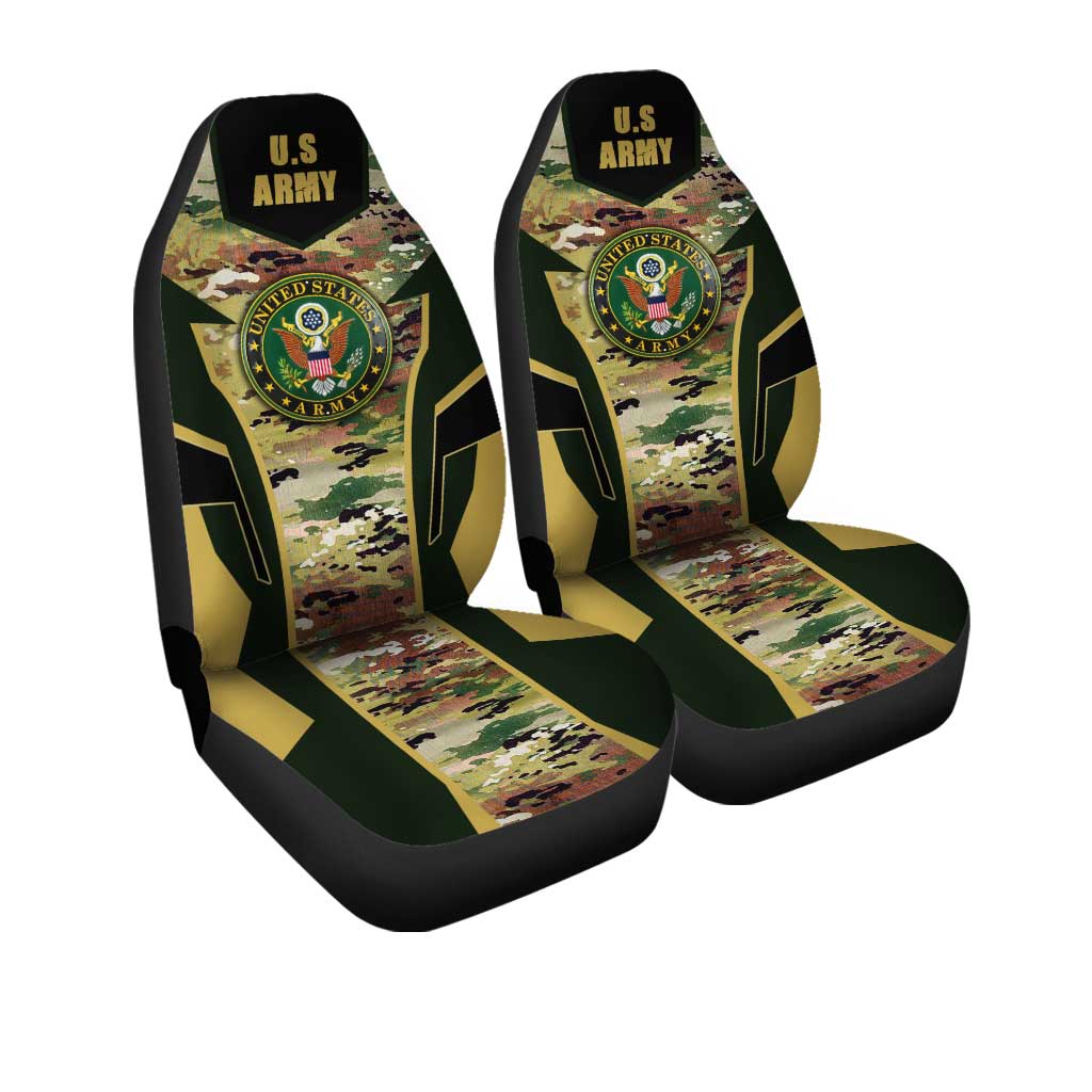 US Army Luxury Custom Car Seat Covers