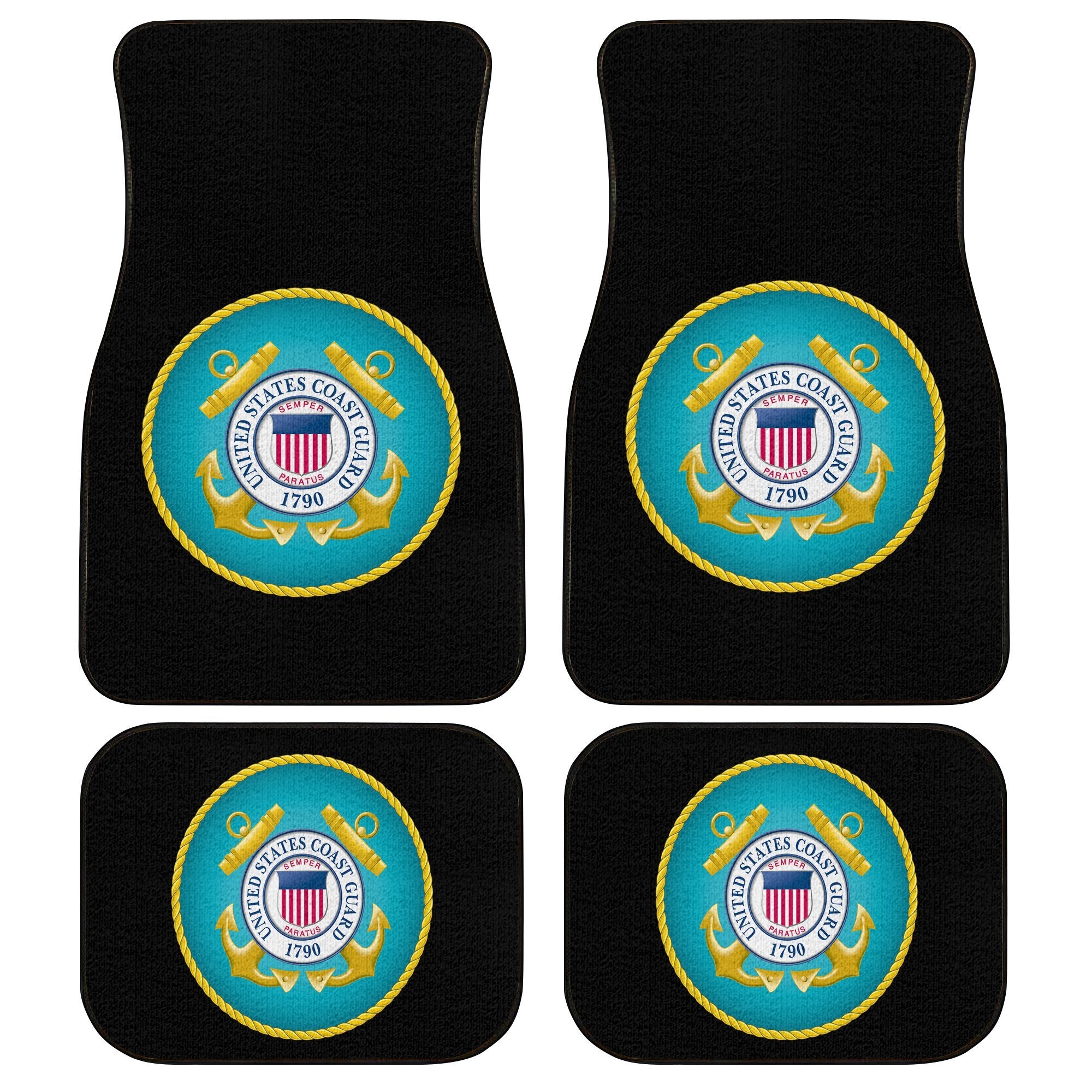 US Coast Guard Armorial Car Floor Mats