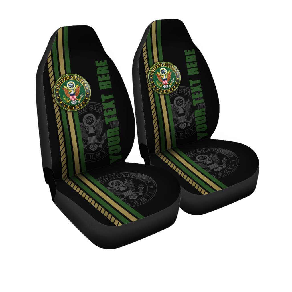 US Army Personalized Custom Car Seat Covers