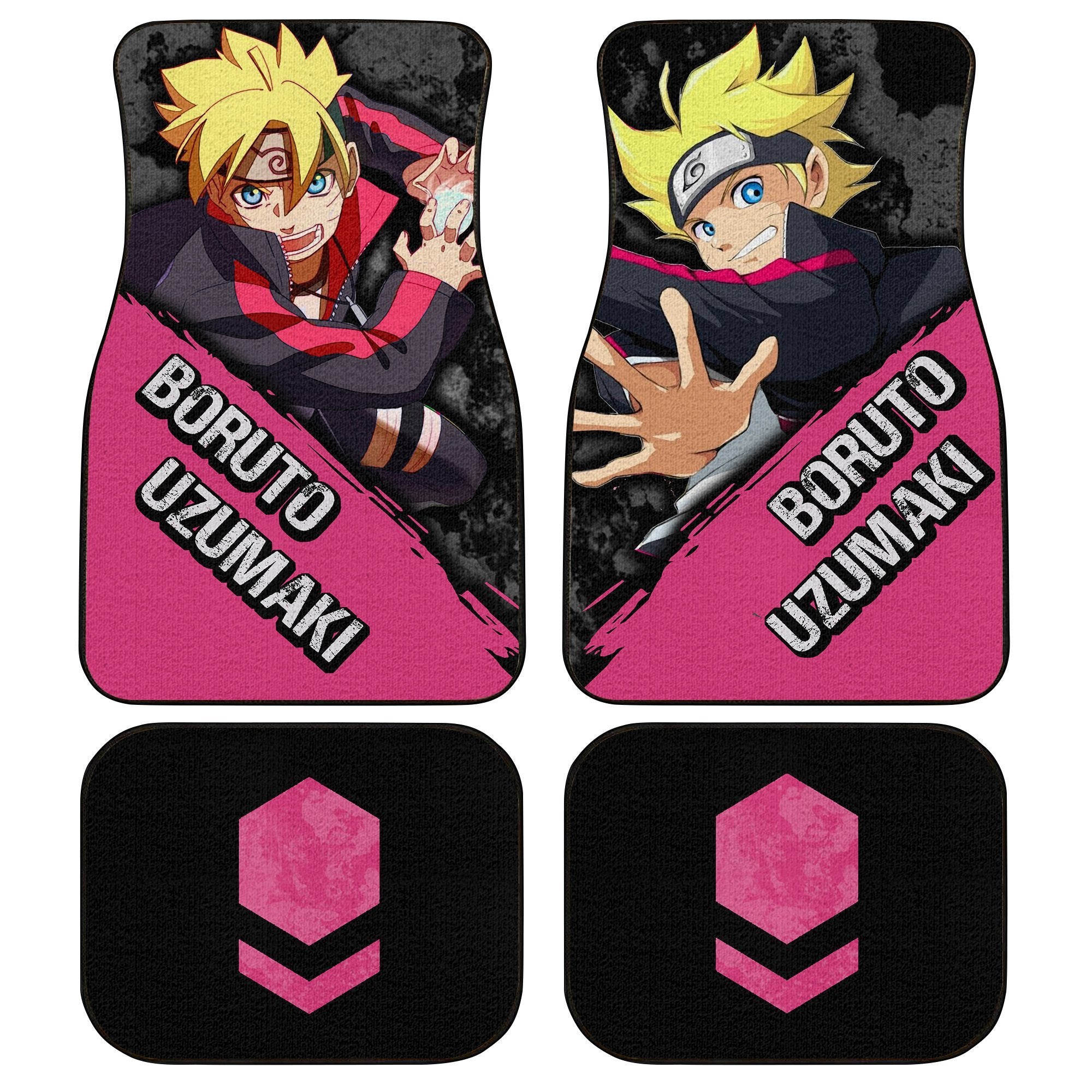 Uzumaki Boruto Boruto Naruto Car Mats Anime Car Accessories