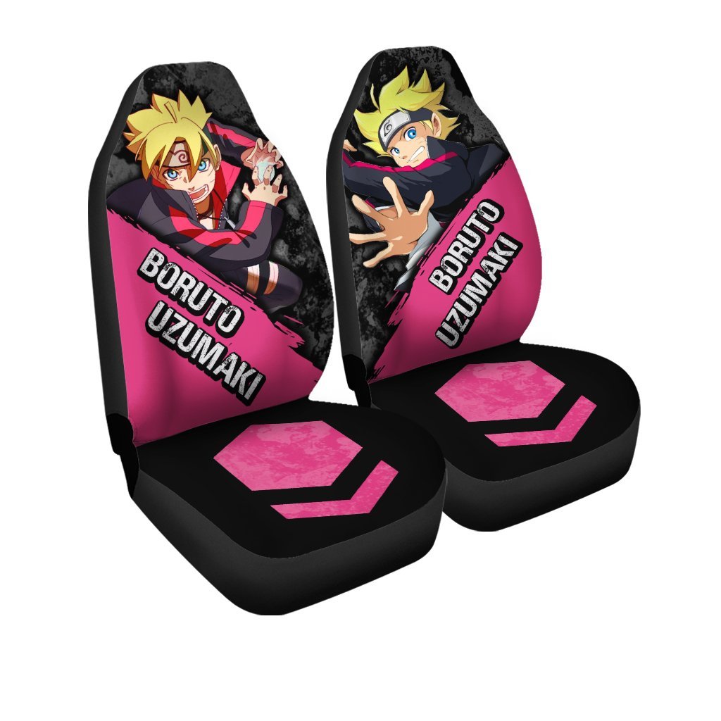 Uzumaki Boruto Car Seat Covers Custom Boruto Naruto Next Generations Anime