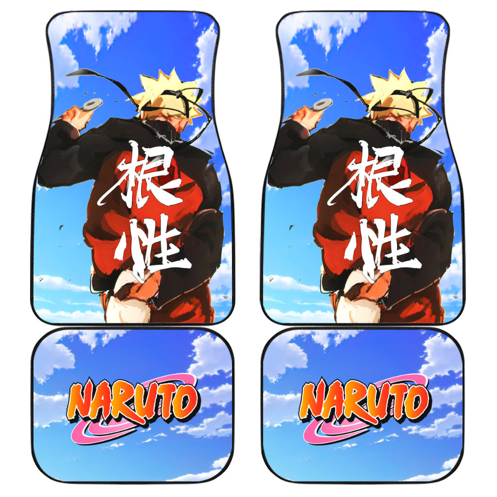 Uzumaki Car Floor Mats Naruto Anime Car Accessories