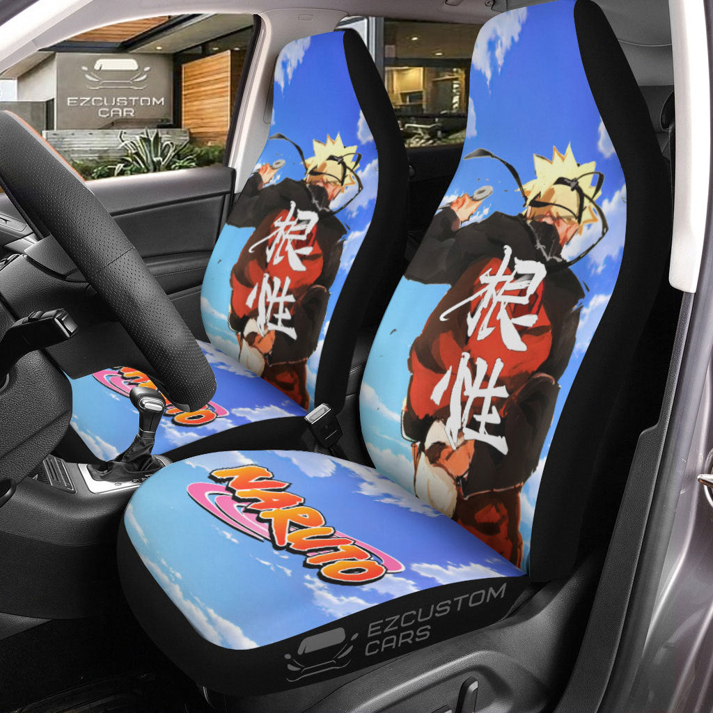 Uzumaki Car Seat Covers Custom Naruto Anime Car Accessories