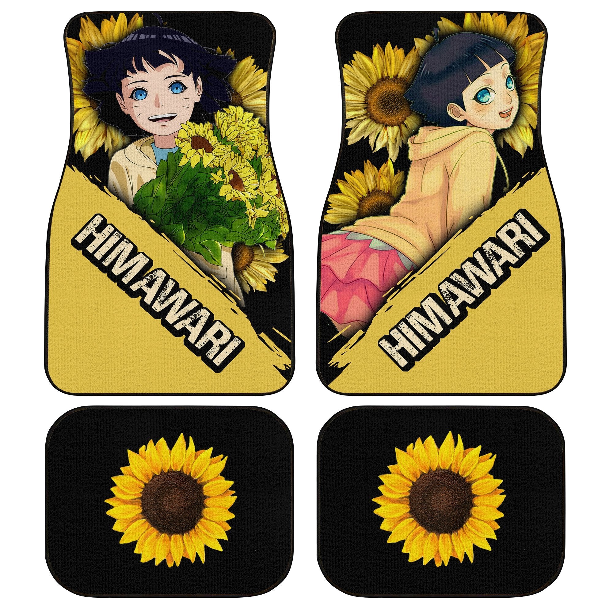 Uzumaki Himawari Boruto: Naruto Car Mats Anime Car Accessories