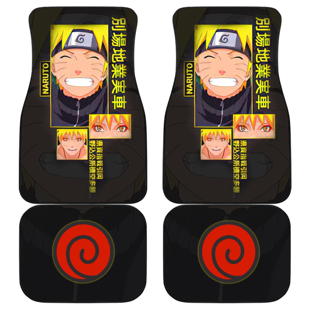 Uzumaki Naruto Car Floor Mats Custom Naruto Anime Car Accessories