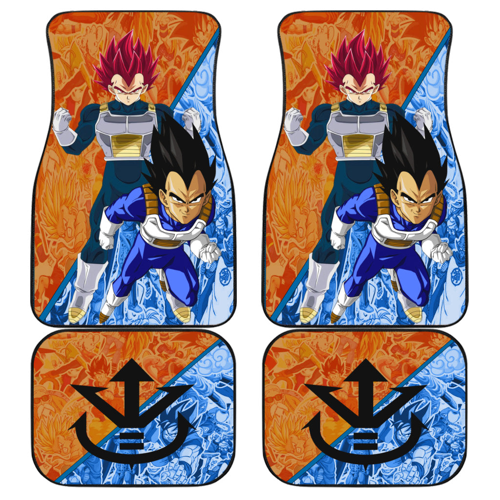 Vegeta Car Accessories Dragon Ball Z Car Mats Anime Car Decoration