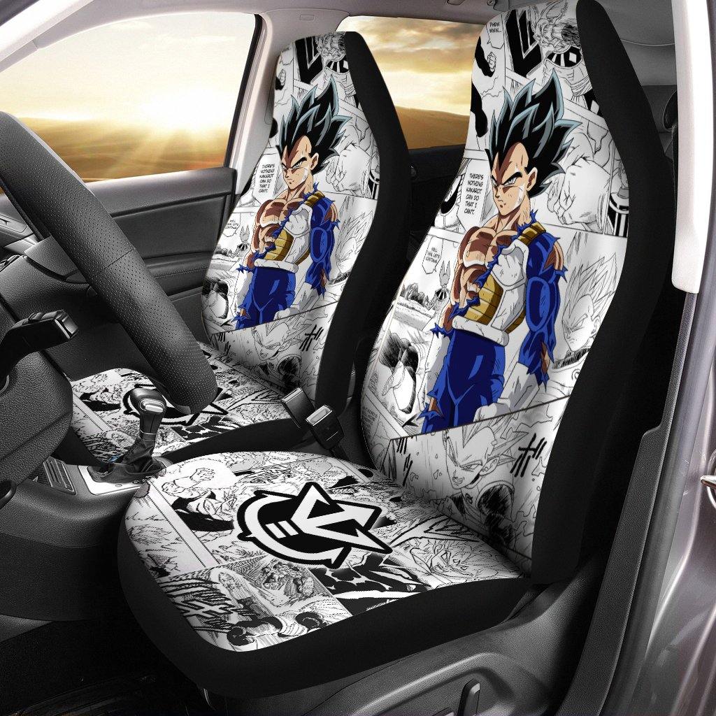 Vegeta Car Seat Covers Dragon Z Car Accessories Anime Mix Manga