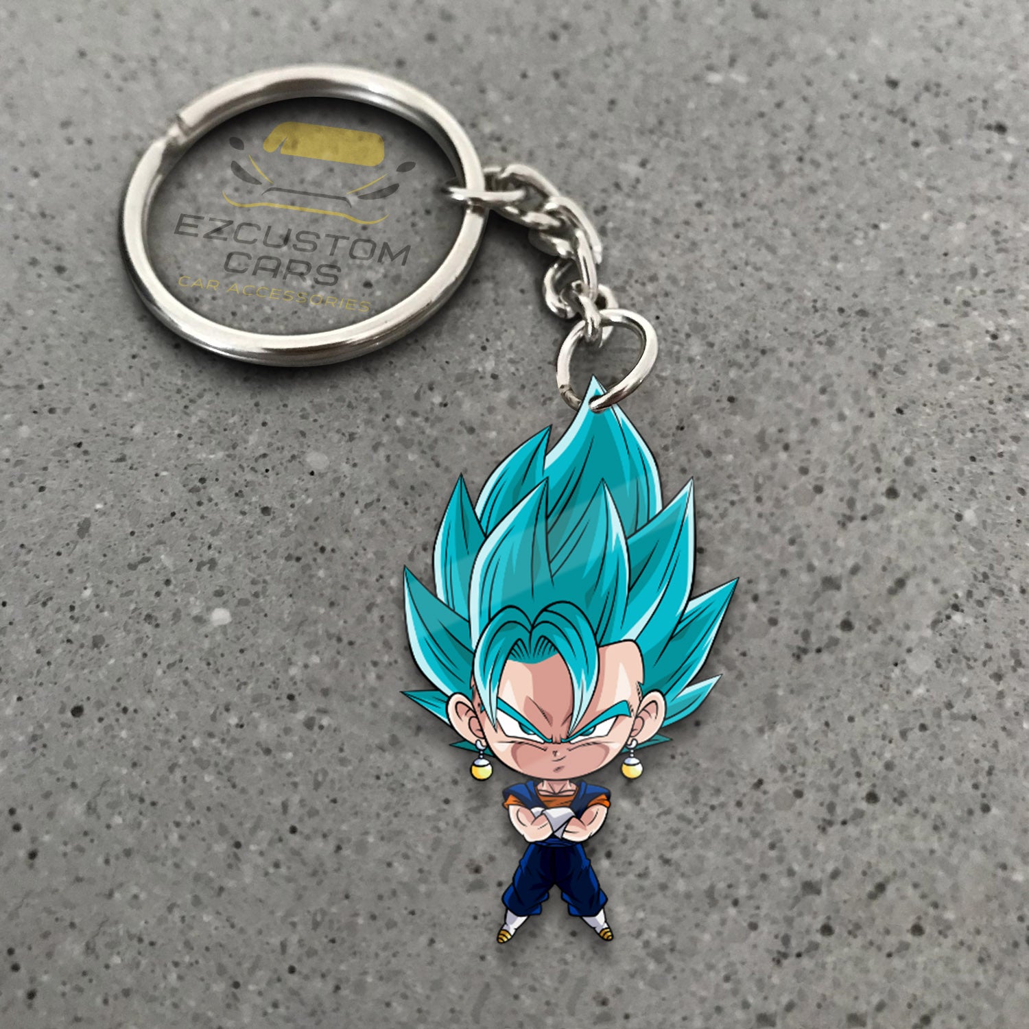 Vegito Keychains Custom Dragon Ball Anime Car Accessories