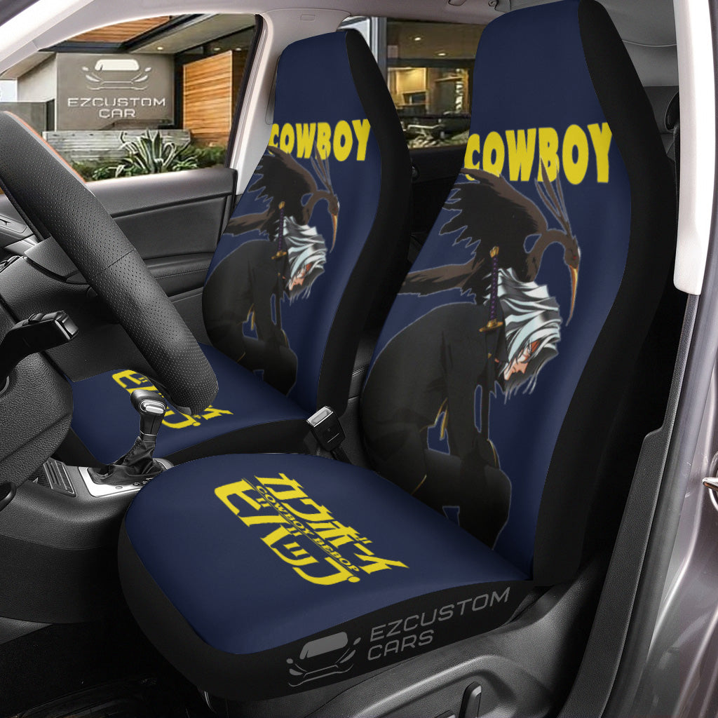 Vicious Car Seat Covers Cowboy Bebop Anime Car Accessories