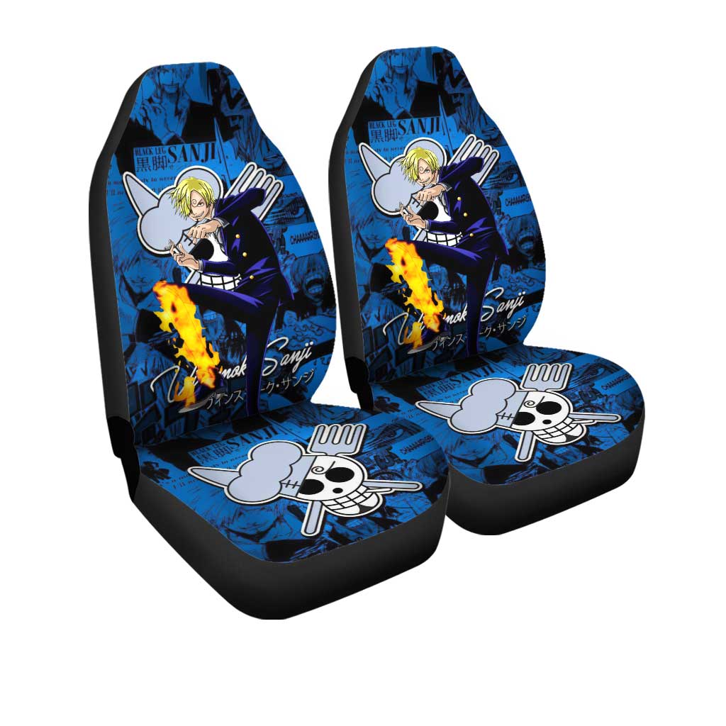 Vinsmoke Sanji Car Seat Covers Custom One Piece Anime