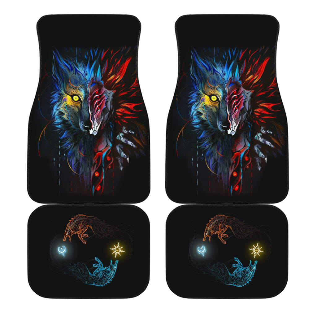 Waliicorners Galaxy Space Car Floor Mats Custom Animal Car Accessories