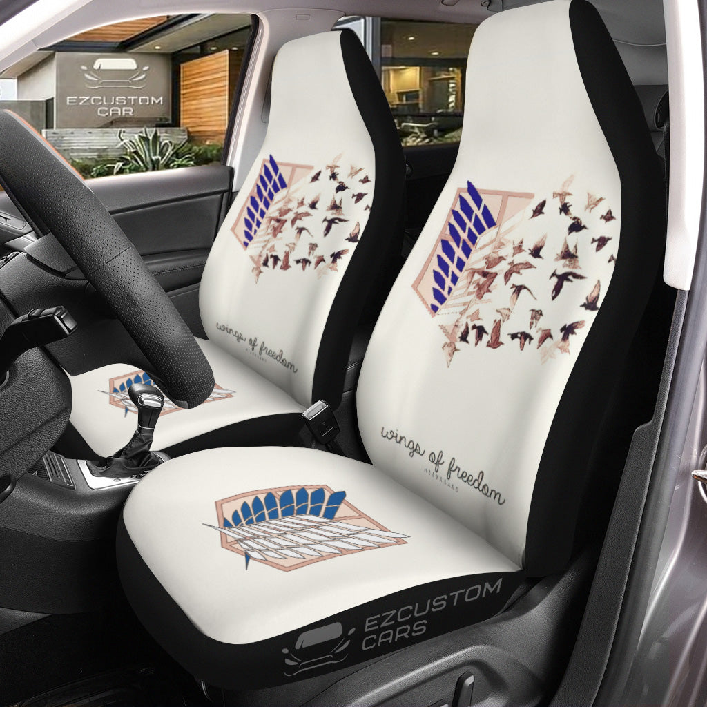 Wings of Freedom Attack on Titan Car Seat Covers AOT