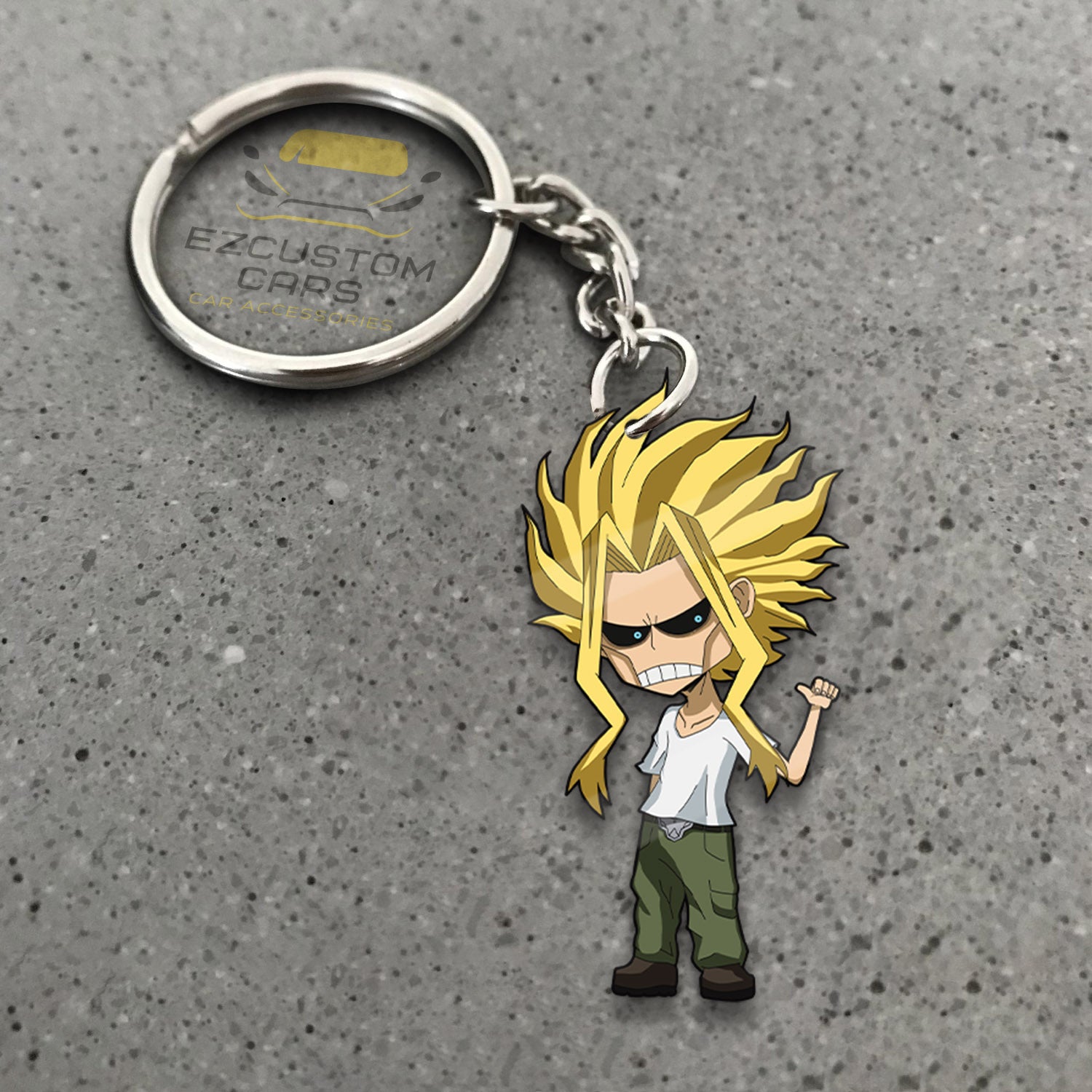 Yagi Toshinori Keychains Custom All Might My Hero Academia Anime Car Accessories