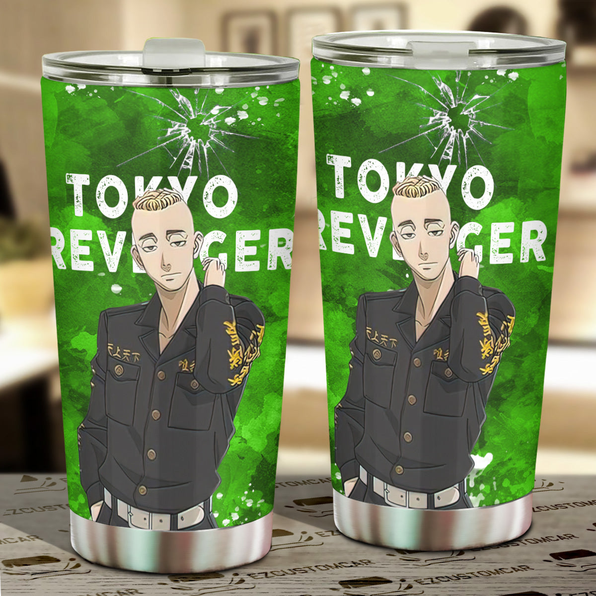 Yasuhiro Muto Car Tumbler Cup Custom Tokyo Revenger Anime Car Accessories