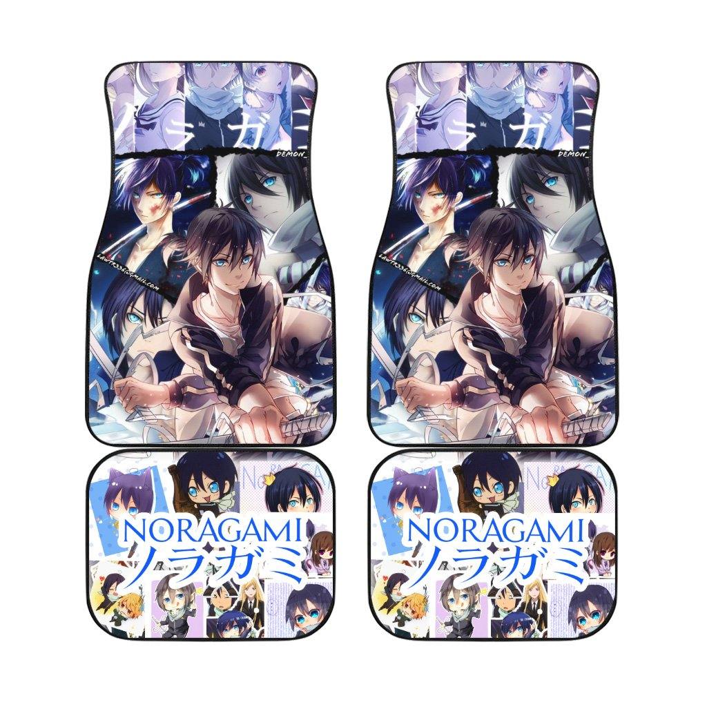 Yato Yaboku Car Floor Mats Noragami Anime Car Accessories